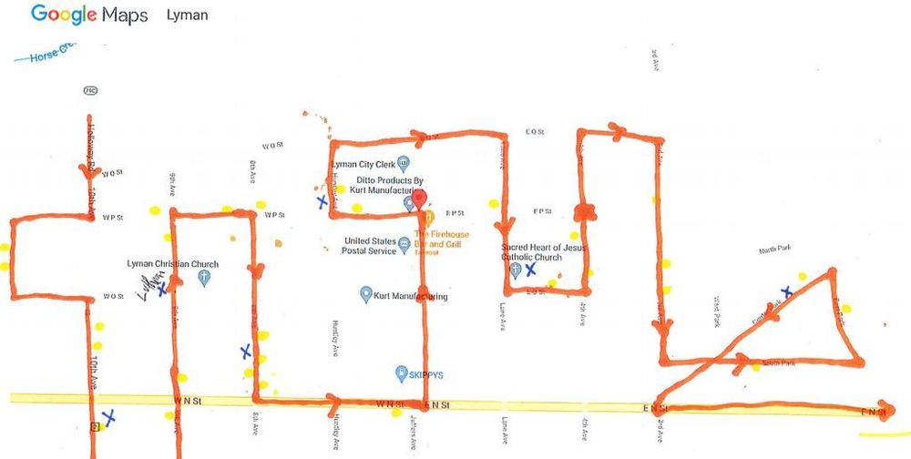 SIX Bus Stops underconsideration in Lyman
