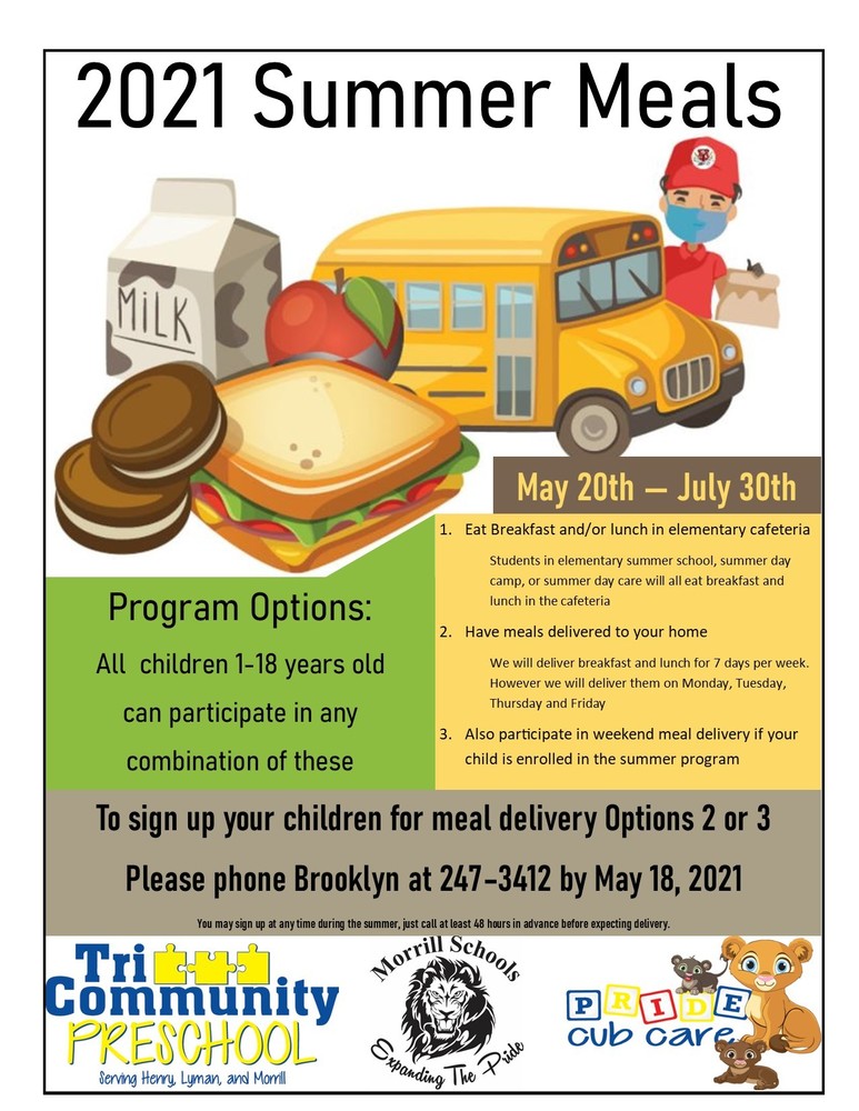 FREE MEALS 7 DAYS A WEEK