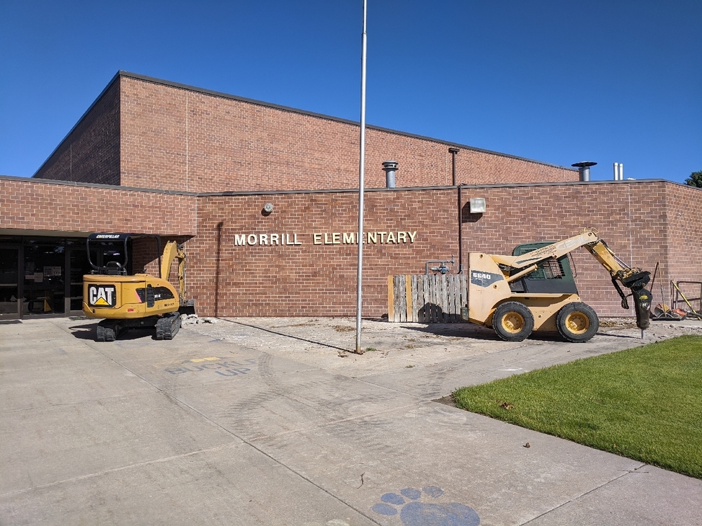 Concrete Repair at Elementary Today