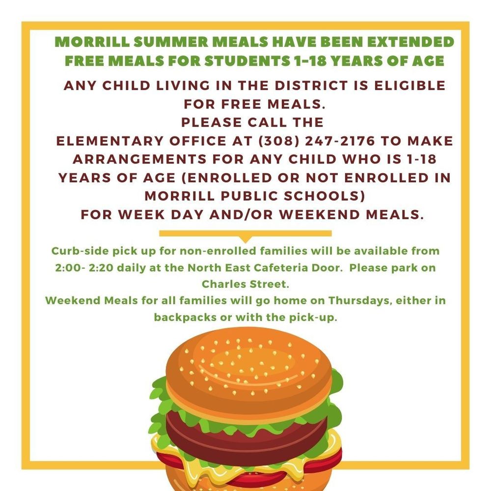 FREE MEALS 7 DAYS A WEEK