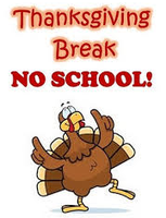 Calendar Change for Thanksgiving Break