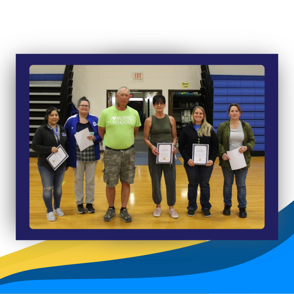 A huge thank you to our support staff at Morrill Elementary School! These staff members work hard to make sure we have the best learning environment for our students. They keep us safe, fed, and help us learn.   We are so grateful for these important members of our Pride. You are truly appreciated!